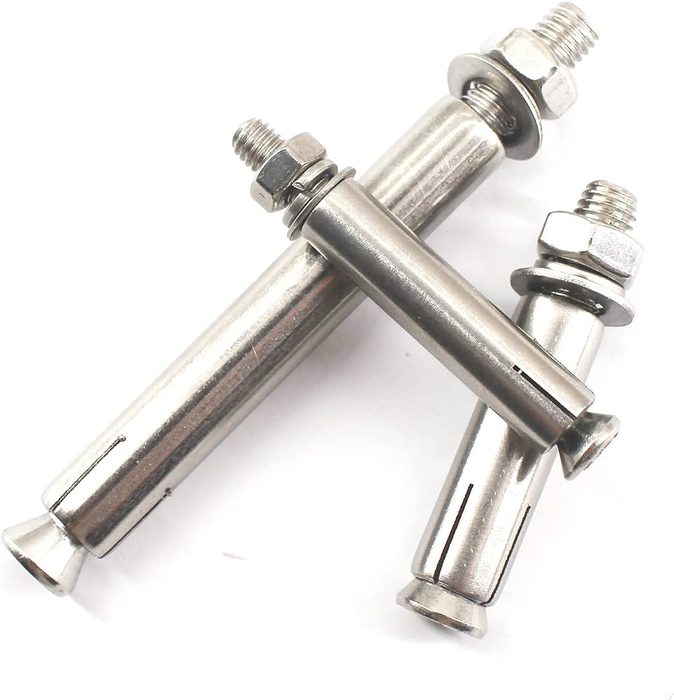 Expansion Bolts M6/m8/m10/m10 304 Stainless Steel Expanding Bolts Hexagon Expansion Screw Sleeve Concrete Anchor Bolts