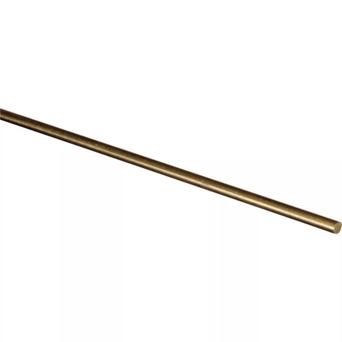 1/4 in. x 3 ft. Brass Solid Round Rod