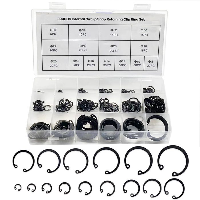 C Clips Snap Retaining Ring For Hole Internal Retaining Ring Shaft Circlip