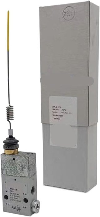 1/8" Whisker Spring Super X Mechanical 5/2 Valve