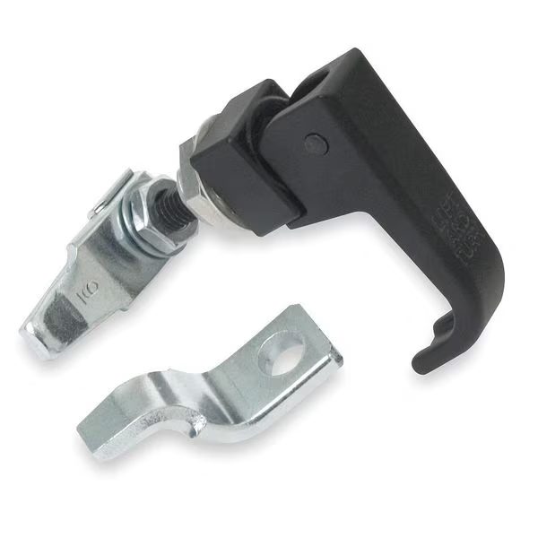 Compression Latch, Non-locking, Black Powder Coat