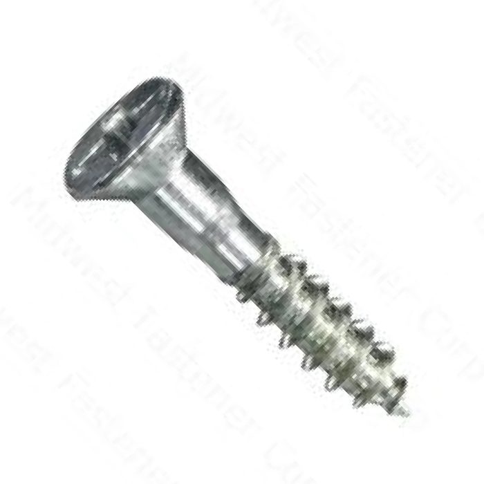 10x1 Zink Flat Head Wood Screws