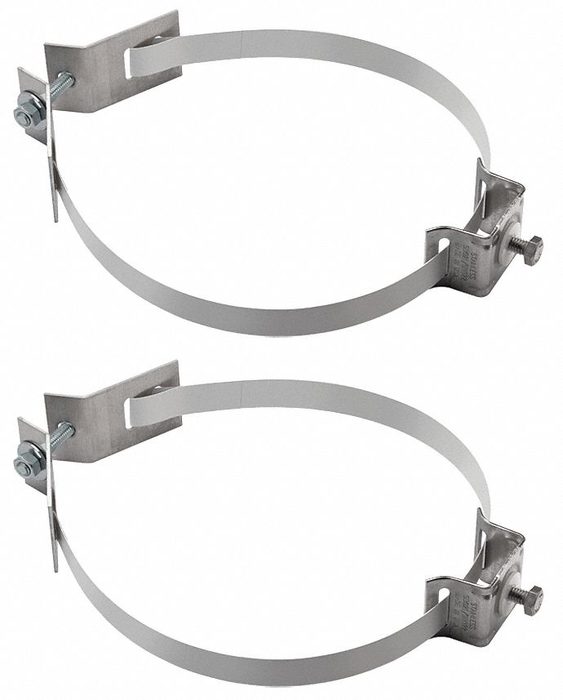 Strap-On Sign Mounting Brackets