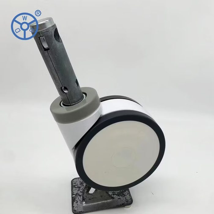 Central Brake System Locking Casters Wheels