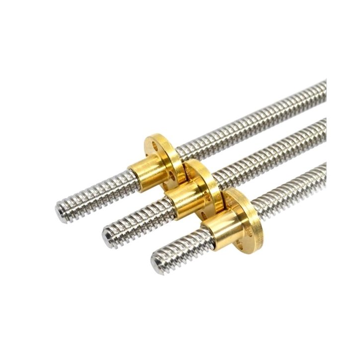 T18 Lead Screw, 18mm diameter, 4mm pitch, 4mm lead