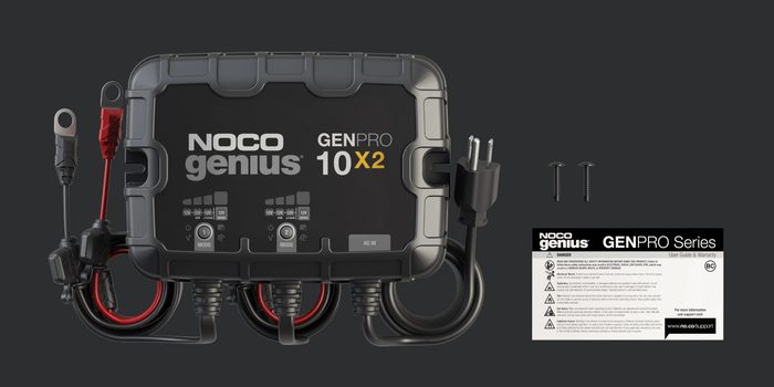 Two-bank On-board Battery Charger