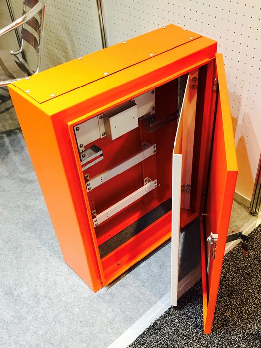 Custom Powder Coated Steel Electrical Enclosure Cabinet