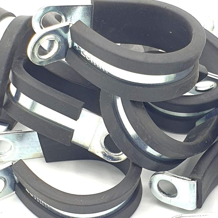 Rubber Lined Cable P-Clips Steel Hose P Clamps