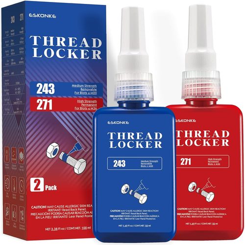 Blue 243 + Red 271 Thread Locker