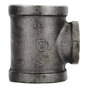Black Iron Pipe Fittings Reducing Tee