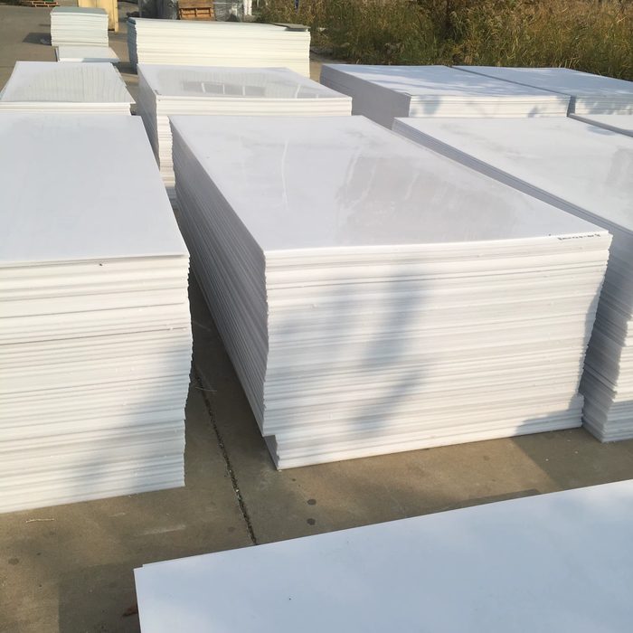 HDPE Plastic Sheet, White