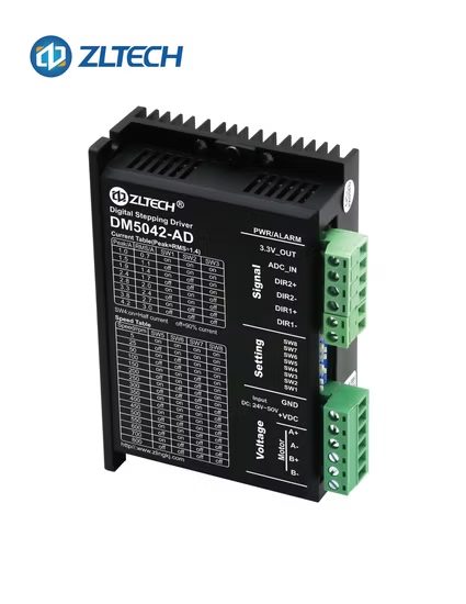 Dm5042 2-phase 1.0-4.2A DC (24-50V) Differential Signal Digital Step Stepper Motor Driver