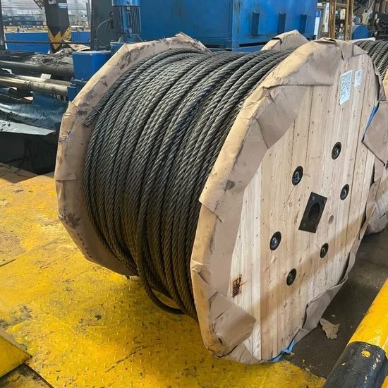 High-Strength Steel Wire Rope for Rigging and Lifting