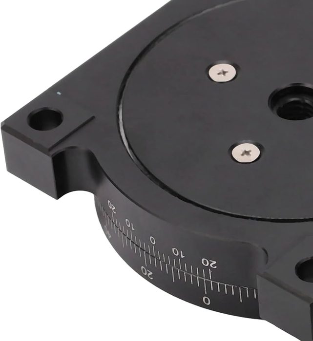 Manual XY Two Axis Tilt Rotary Stage