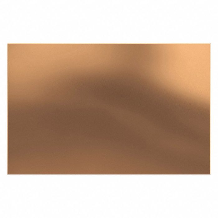 Copper Sheet, 0.016" Thick x 4"