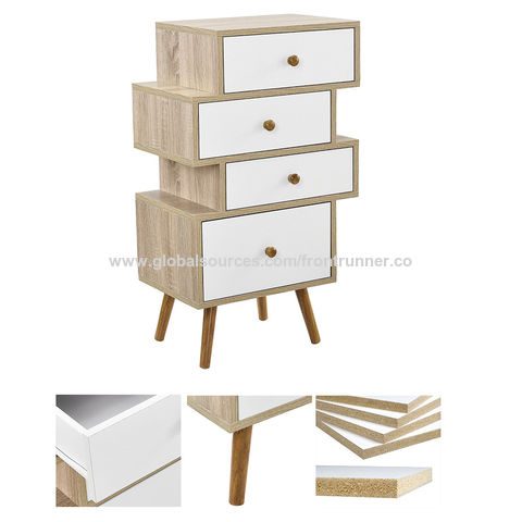 4-Drawer Cabinet with Legs