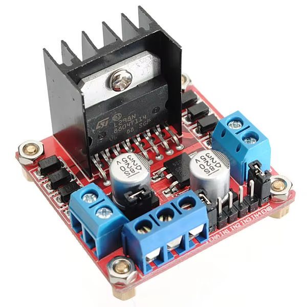 DC Motor Driver, L298 Dual H Bridge