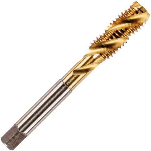 Titanium Coated Steel Die Metric Straight Flute Spiral Taps