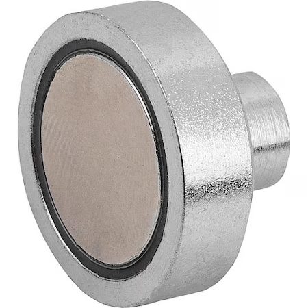 Neodymium Shallow Pot Magnets With Internal
