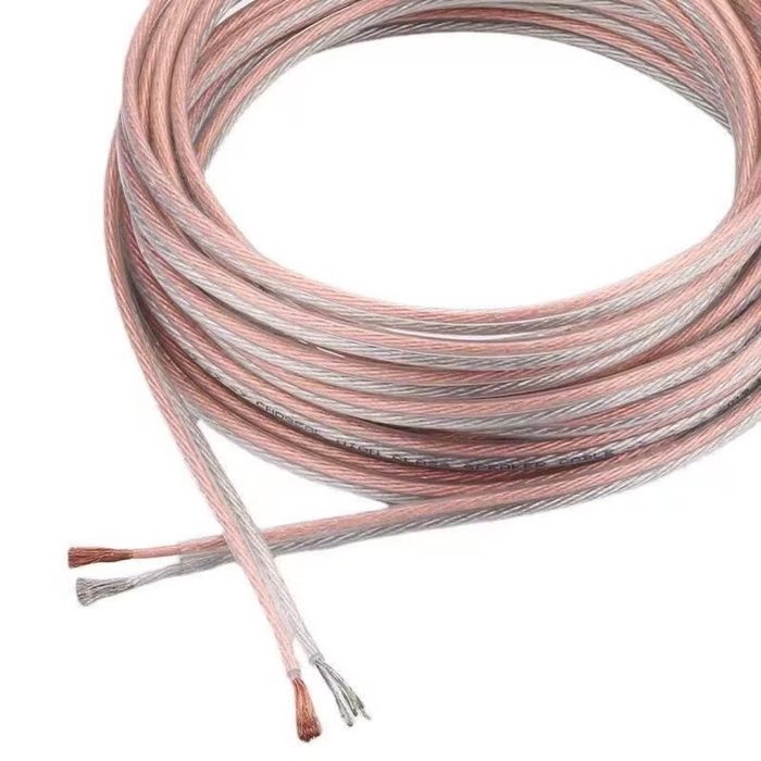 Audiophile Speaker Cable, Pure Copper Loose Wire