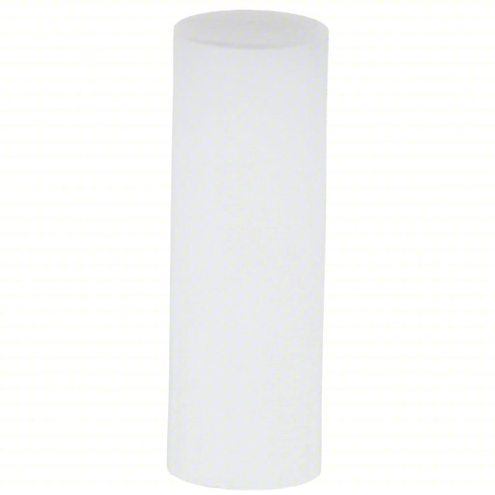 Dowel Pin, Acetal, 1/4 in Dia, 0.5 in L