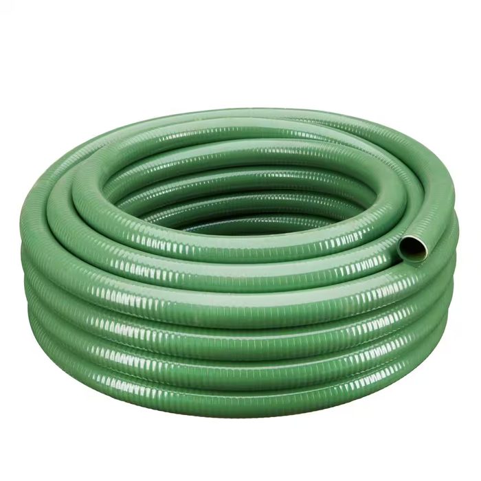 Green Heavy-Duty Flexible PVC Suction Hose