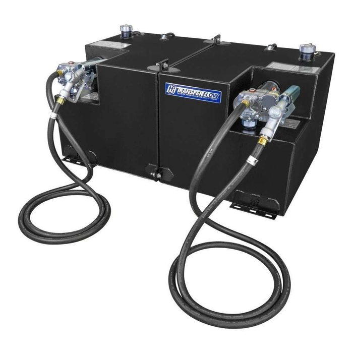 50 Gallon Oil Transfer Fluid Diesel Fuel Storage Tank