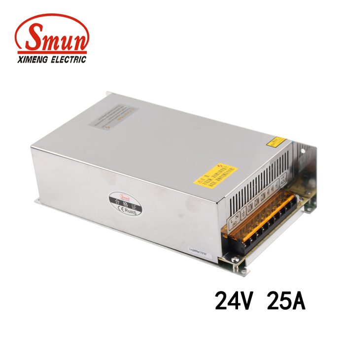 S-600-24 24VDC 25A 600W Switch Mode Power Supply