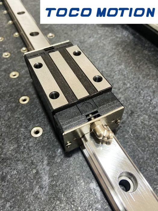 Linear Guide Round Shaft Housed Bushing - Closed, Ball Bushing, Standard Block - Single Bearing