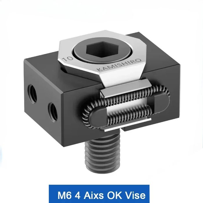 CNC M12 Fixture Adjustable Double-Wedge OK-Vise Workholding Clamp