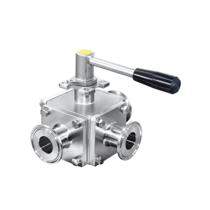 Three Way Ball Valve Non Retention