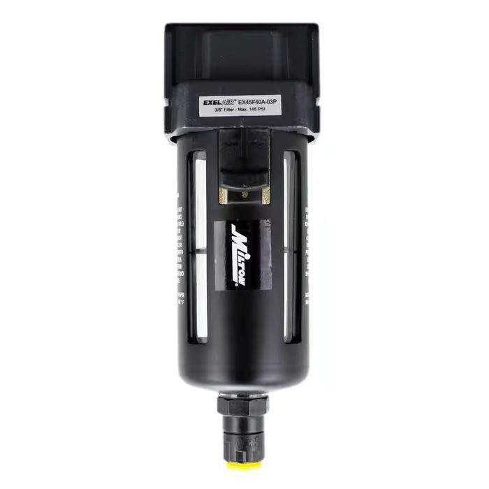 Polycarbonate FRL Air Filter, 3/8 in NPT