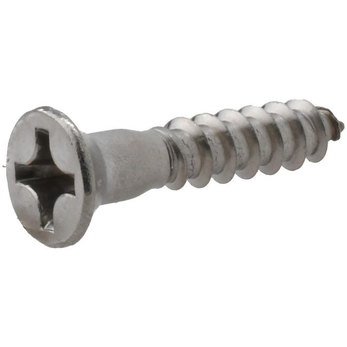 #10, 1" OAL, Phillips Drive, Flat Head Wood Screw