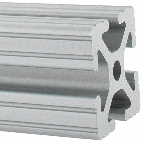15 Profile 4 Slot 1-1/2" W x 1-1/2" H Aluminum Grooved Extrusion