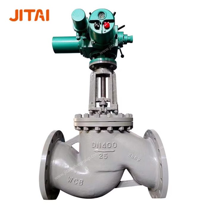 Cast Steel Electric Operated Globe Valve