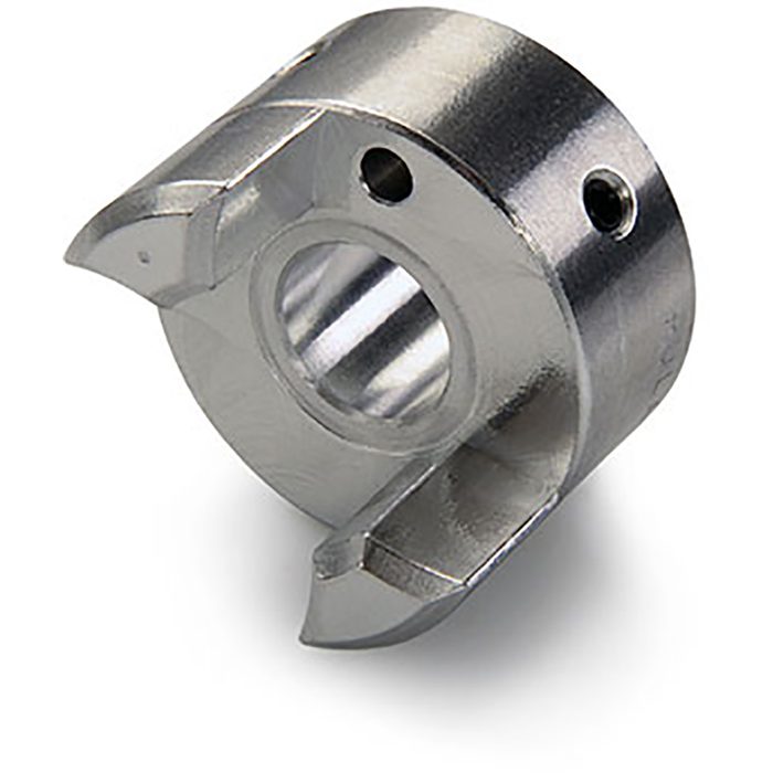 Jaw Coupling Hub, 10mm, 5/16" Natural With Set Screw