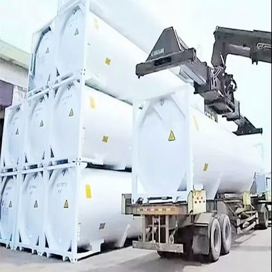 2000 Gallons Capacity T20 T40 T50 T75 LNG LPG ISO Tank Container