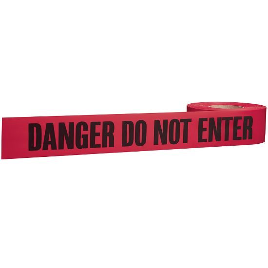 Premium Red Barricade Tape