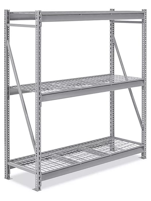 Bulk Storage Rack with Wire Decking, 60 x 24 x 72 H-5416