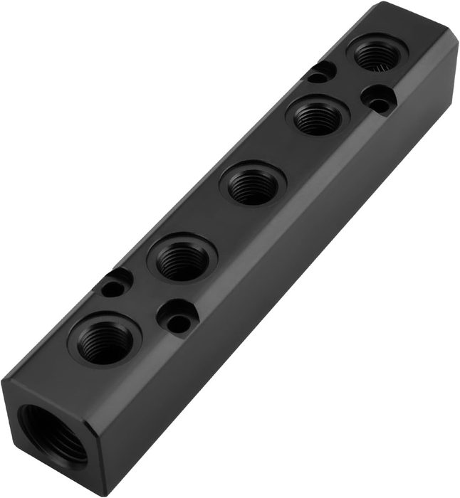 5 Way Pneumatic Air Distribution Block Manifold