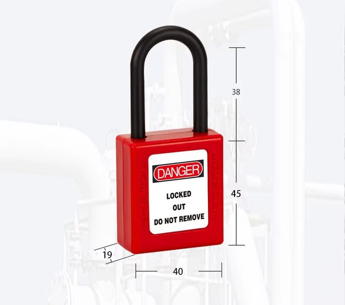ABS Safety Lockout Padlock Lock