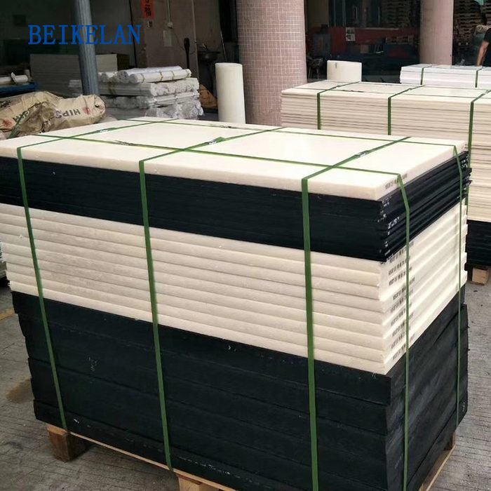 Self Lubrication Delrin Board Machining White Acetal Delrin Sheet 70-200mm THK POM Sheet