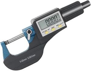 Digital Electronic Display Micrometer 0-1"
