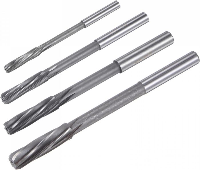 Spiral Flute HSS Fractional Chucking Reamer Set