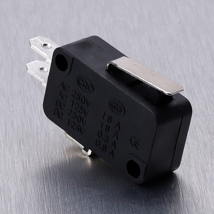 Small Snap Action Limit Micro Pressure Switch 3 Pin Waterproof Push Button Switch