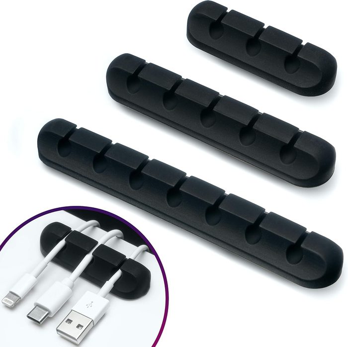 Self Adhesive Cable Organizers Tidy Wire Clips