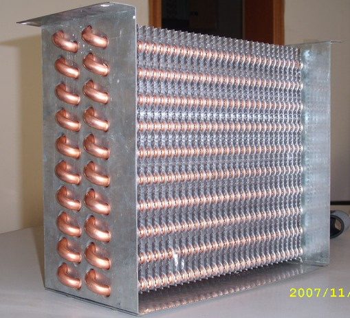 Heat Exchanger With Copper Tube And Aluminum Fin