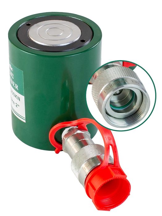 20 Ton Hydraulic Cylinder Ram Single Acting 2 Inch Stroke