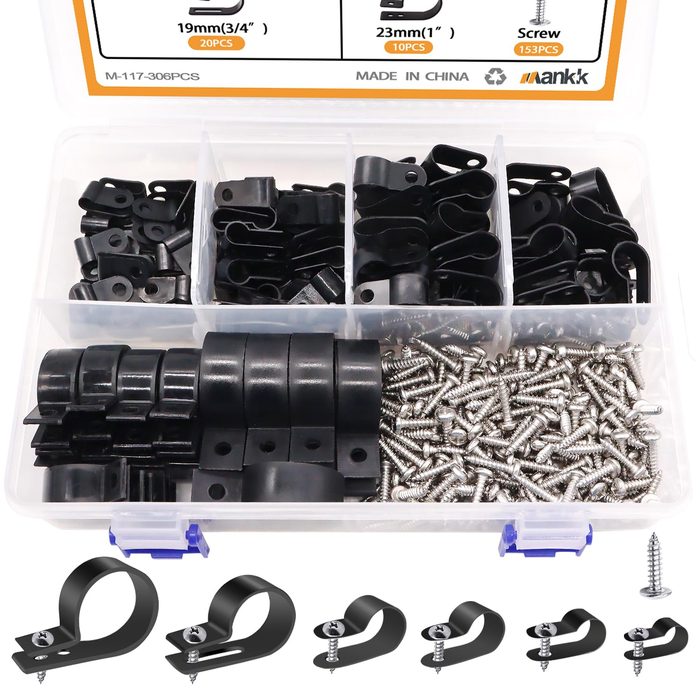 Cable Clips Assortment Kit