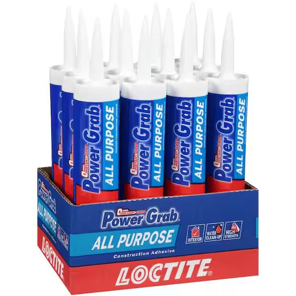 Power Grab All Purpose Instant Grab Latex Construction Adhesive